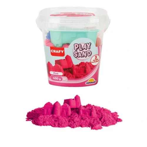 Mey İthalat® Oyun Kumu Seti Pembe 450 g