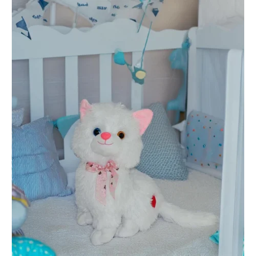 Mey İthalat® PELUŞ KEDİ 33CM HALLEY