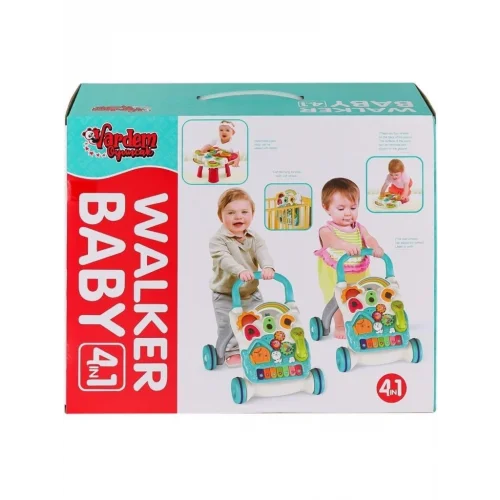 Mey İthalat® PİYANOLU 4 İN 1 BEBEK YÜRÜTEÇ
