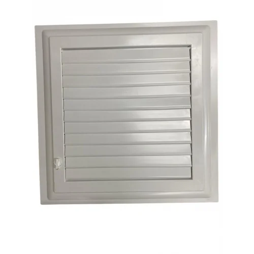 Mey İthalat® Plastik Menfez 55X55 Beyaz Banyo WC Havalandırma