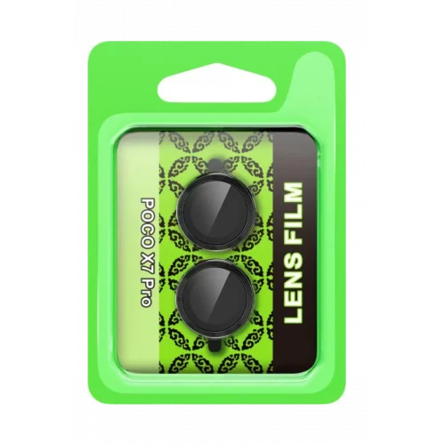 Mey İthalat® Poco X7 Pro Raze Metal Kamera Lens - Siyah