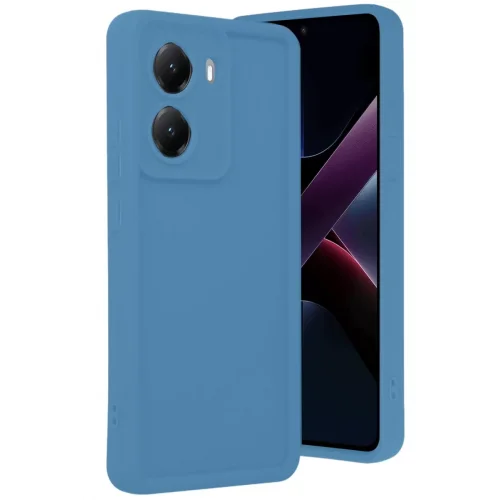 Mey İthalat®   Poco X7 Pro Viera Silikon - Mavi