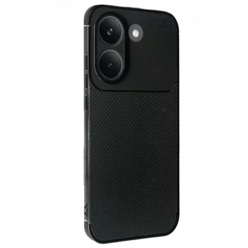 Mey İthalat®   Poco X8 Pro Auto Focus Karbon Kapak - Siyah
