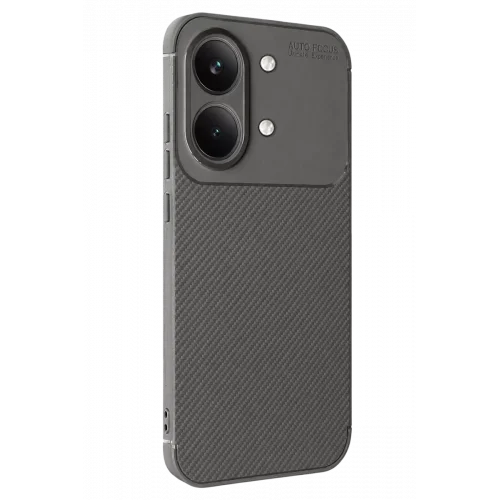 Mey İthalat®   Poco X8 Pro Max Auto Focus Karbon Kapak - Gri