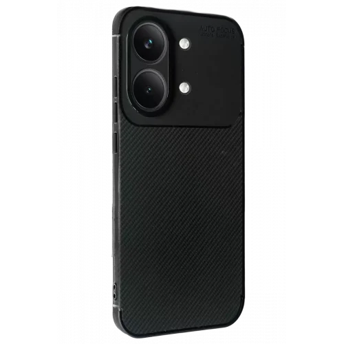 Mey İthalat®   Poco X8 Pro Max Auto Focus Karbon Kapak - Siyah