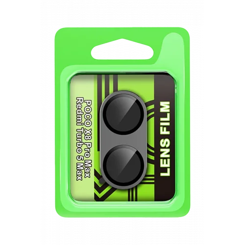 Mey İthalat®   Poco X8 Pro Max Raze Metal Kamera Lens - Siyah