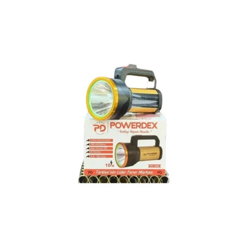 Mey İthalat® Powerdeks PD-1900 Şarjlı El Feneri