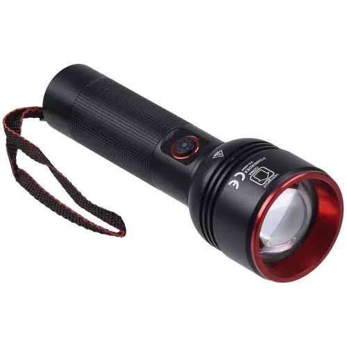 Mey İthalat® Powerdeks PD-6900 2000 Lümen Zoomlu Şarjlı El Feneri