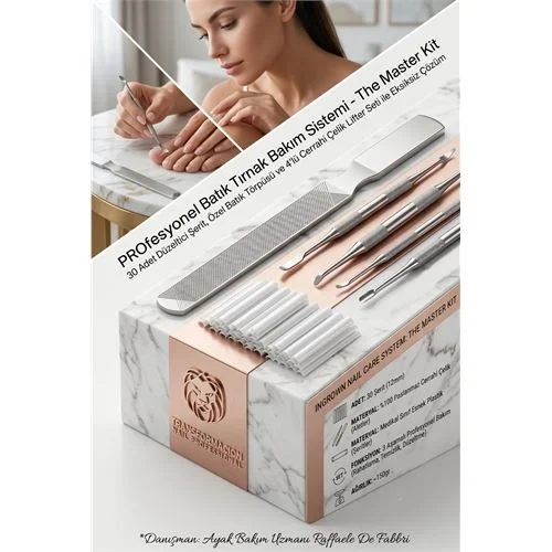 Mey İthalat® Profesyonel 35 Parça Batık Tırnak Bakım Sistemi - The Master Kit  723300