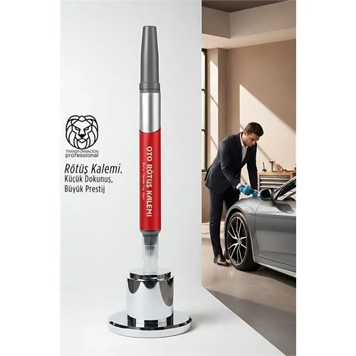 Mey İthalat® Profesyonel Gri Araç Rötüş Kalemi - Kusursuz Çizik Giderme & Parlak Yüzey Yenileyici (5 ml)