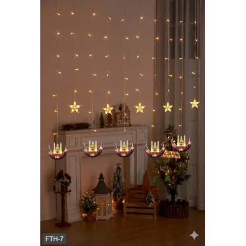 Mey İthalat® Ramazan Perde LED Işık 3 Metre