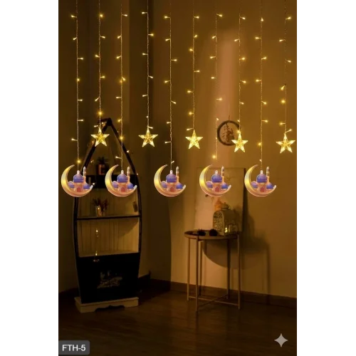 Mey İthalat® Ramazan Perde LED Işık 3 Metre