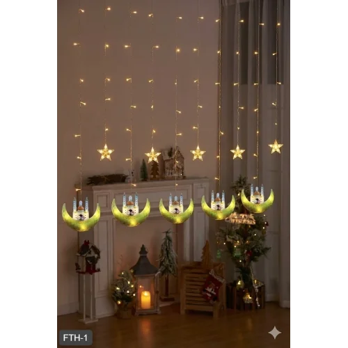 Mey İthalat® Ramazan Perde LED Işık 3 Metre