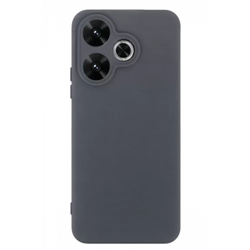 Mey İthalat®   Redmi 13 4G Kılıf First Silikon - Gri