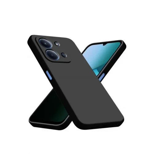 Mey İthalat® Redmi 15C 4G Nano içi Kadife Silikon - Siyah