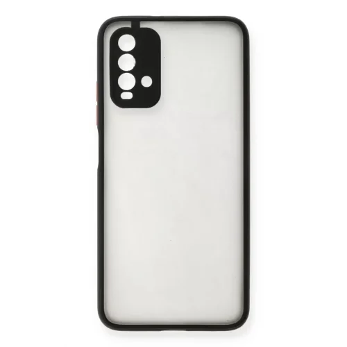 Mey İthalat®   Redmi 9T Kılıf Montreal Silikon Kapak - Siyah