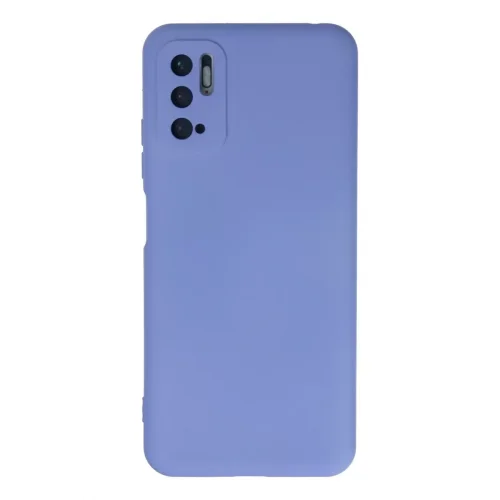 Mey İthalat®   Redmi Note 10 5G Kılıf Nano içi Kadife Silikon - Lila