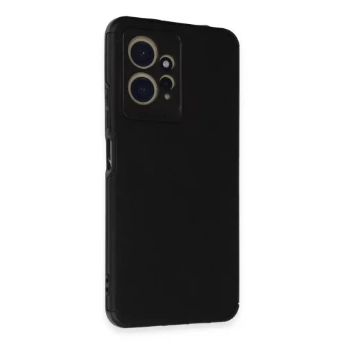 Mey İthalat® Redmi Note 12 4G Kılıf Loop Deri Silikon - Siyah