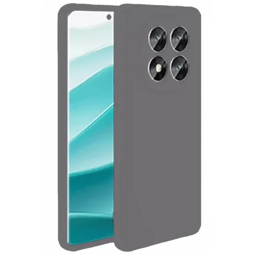 Mey İthalat®   Redmi Note 14 Pro 4G Kılıf First Silikon - Gri