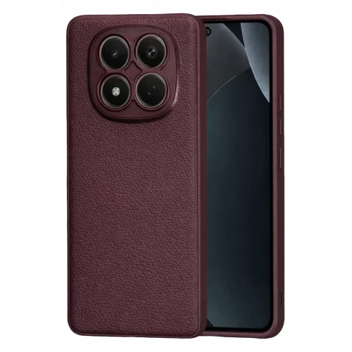 Mey İthalat®   Redmi Note 15 Pro 4G Thermax Silikon Kılıf - Bordo