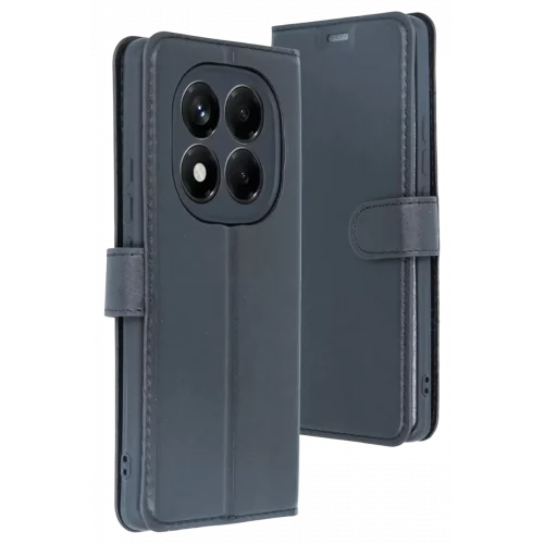 Mey İthalat®   Redmi Note 15 Pro 4G Trend S Plus Kapaklı Kılıf - Siyah