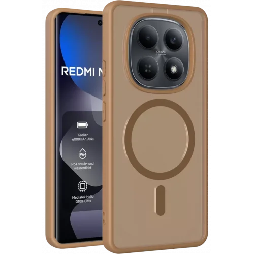 Mey İthalat®   Redmi Note 15 Pro 5G Jota Magsafe Kapak - Çöl Titanyum
