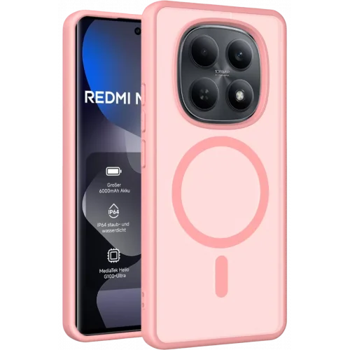 Mey İthalat®   Redmi Note 15 Pro 5G Jota Magsafe Kapak - Pudra