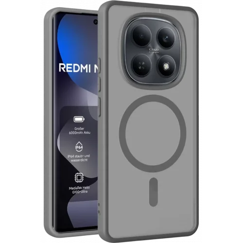 Mey İthalat®   Redmi Note 15 Pro 5G Jota Magsafe Kapak - Titan Gri