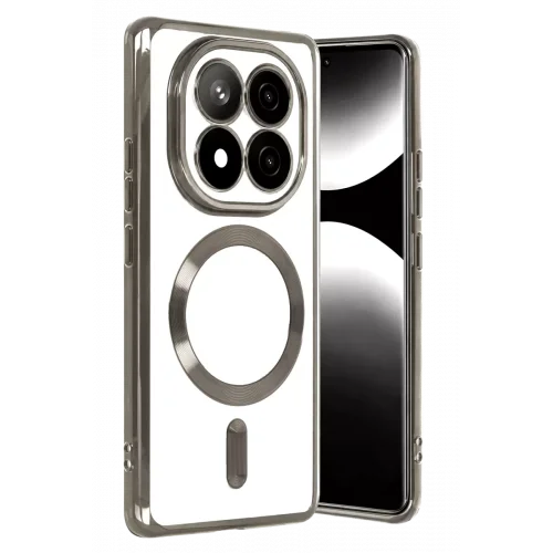 Mey İthalat®   Redmi Note 15 Pro 5G Kross Magneticsafe Kapak - Titan Gri