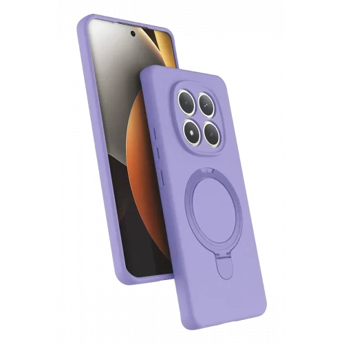 Mey İthalat®   Redmi Note 15 Pro 5G Regal Magsafe Standlı Kapak - Lila