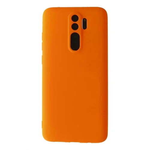 Mey İthalat®   Redmi Note 8 Pro Kılıf First Silikon - Turuncu
