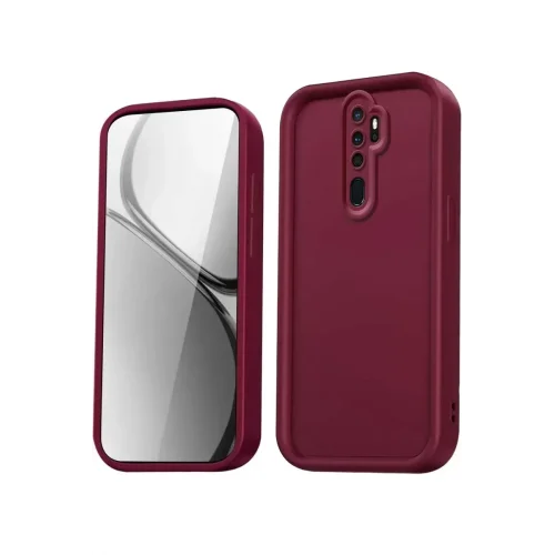Mey İthalat®   Redmi Note 8 Pro Kılıf Viera Silikon - Bordo