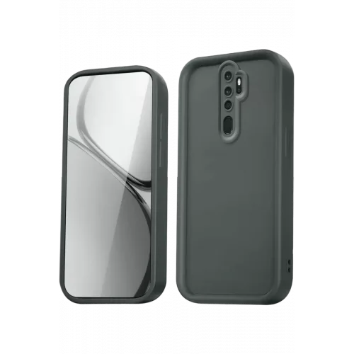 Mey İthalat®   Redmi Note 8 Pro Kılıf Viera Silikon - Gri