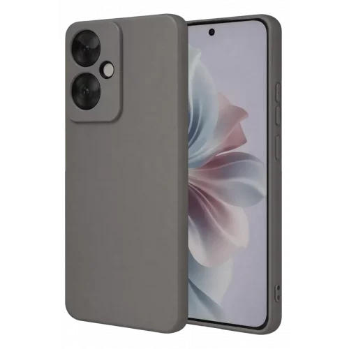 Mey İthalat®   Reno 11F Kılıf First Silikon - Gri