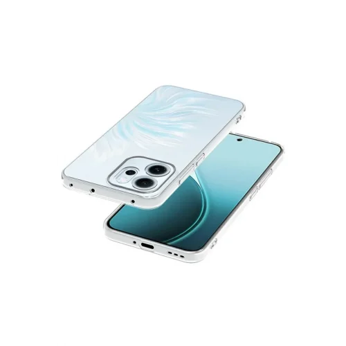 Mey İthalat®   Reno 14F Kılıf Lüx Şeffaf Silikon