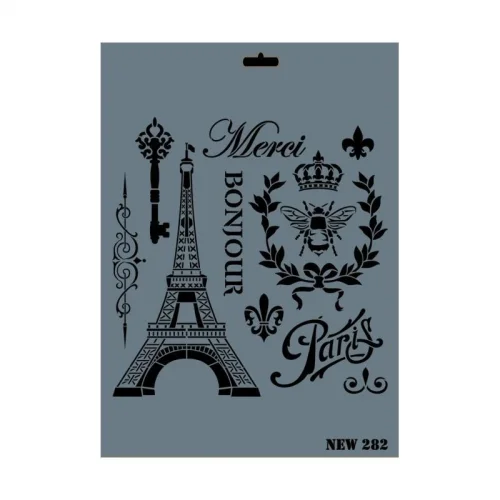 Mey İthalat® Rich New Seri N-282 Stencil 35x25 cm