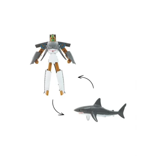 Mey İthalat® Robota Dönüşen Orca Balina Oyuncak