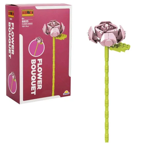 Mey İthalat® S01004694 FLOWER SET TEKLİ GÜL 101PRÇ -SUN