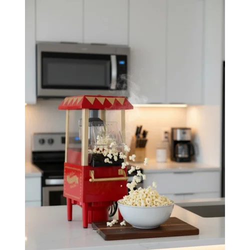 Mey İthalat® Sağlıklı Atıştırmalıklar İçin Yağsız Popcorn Makinesi