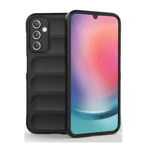 Mey İthalat®  Samsung A36 Kılıf Optimum Silikon - Siyah