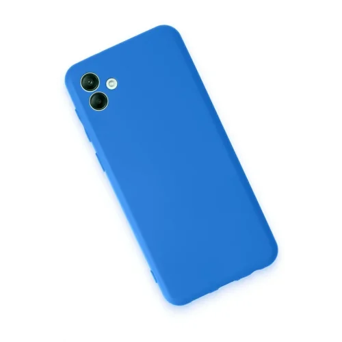 Mey İthalat®  Samsung Galaxy A04 Kılıf First Silikon - Mavi