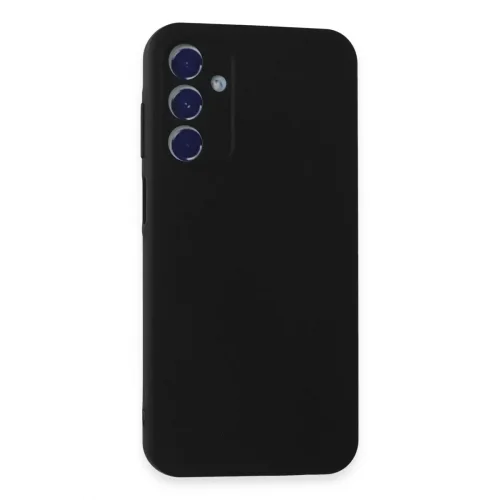 Mey İthalat®  Samsung Galaxy A15 4G Kılıf First Silikon - Siyah