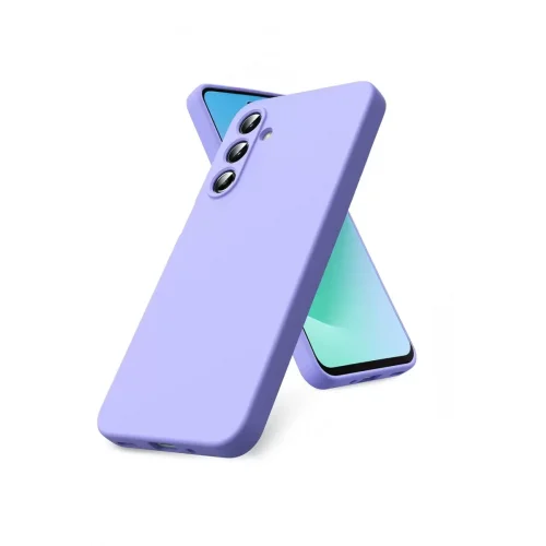 Mey İthalat® Samsung Galaxy A17 5G Nano içi Kadife Silikon - Lila