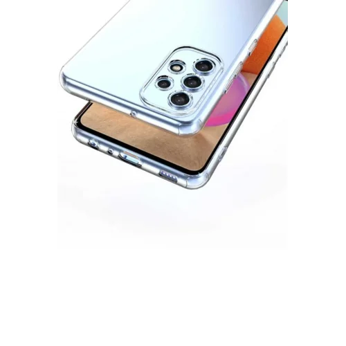Mey İthalat®  Samsung Galaxy A32 Kılıf Lüx Şeffaf Silikon