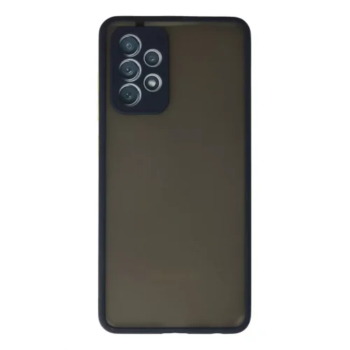 Mey İthalat®  Samsung Galaxy A52 Kılıf Montreal Silikon Kapak - Lacivert