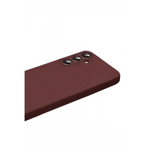 Mey İthalat®  Samsung Galaxy A57 5G First Silikon - Bordo