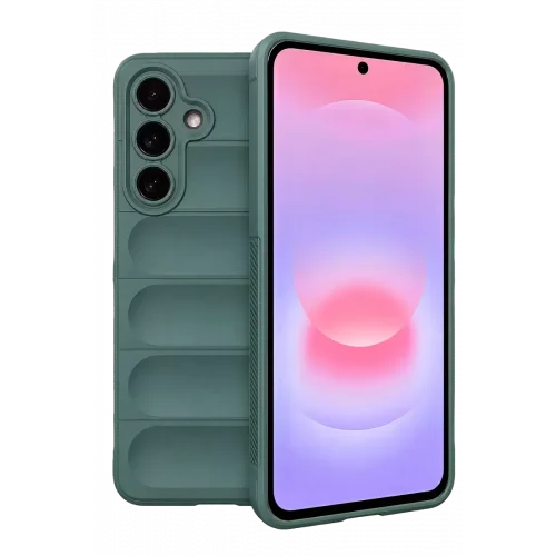 Mey İthalat®  Samsung Galaxy A57 5G Optimum Silikon - Koyu Yeşil