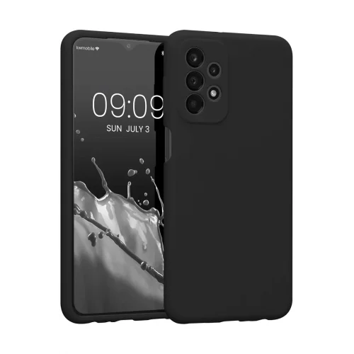 Mey İthalat®  Samsung Galaxy A73 5G Kılıf First Silikon - Siyah