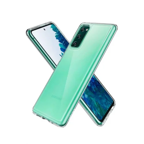 Mey İthalat®  Samsung Galaxy S20 FE Kılıf Lüx Şeffaf Silikon