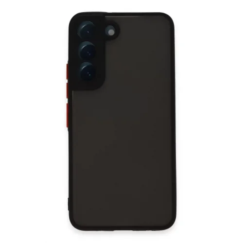 Mey İthalat®  Samsung Galaxy S22 Kılıf Montreal Silikon Kapak - Siyah